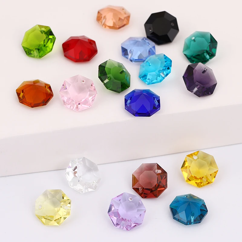 12/14/16MM K9 Crystal Octagon Beads Two Hole Glass Chandelier Curtains Accessories Free Shipping Suncatcher DIY Wholesale
12/14/16MM K9 Crystal Octagon Beads Two Hole Glass Chandelier Curtains Accessories Free Shipping Suncatcher DIY Wholesale