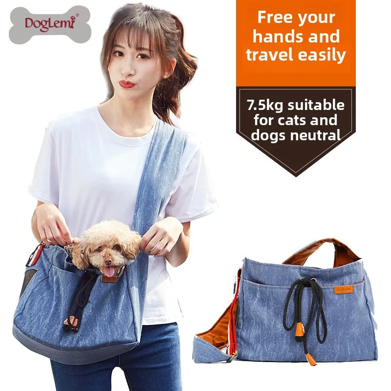 1PCS Denim Pet Backpack for Dogs Cats Portable Outdoor Shoulder Carrier Bag Polyester Cotton Crossbody Travel Accessories
1PCS Denim Pet Backpack for Dogs Cats Portable Outdoor Shoulder Carrier Bag Polyester Cotton Crossbody Travel Accessories