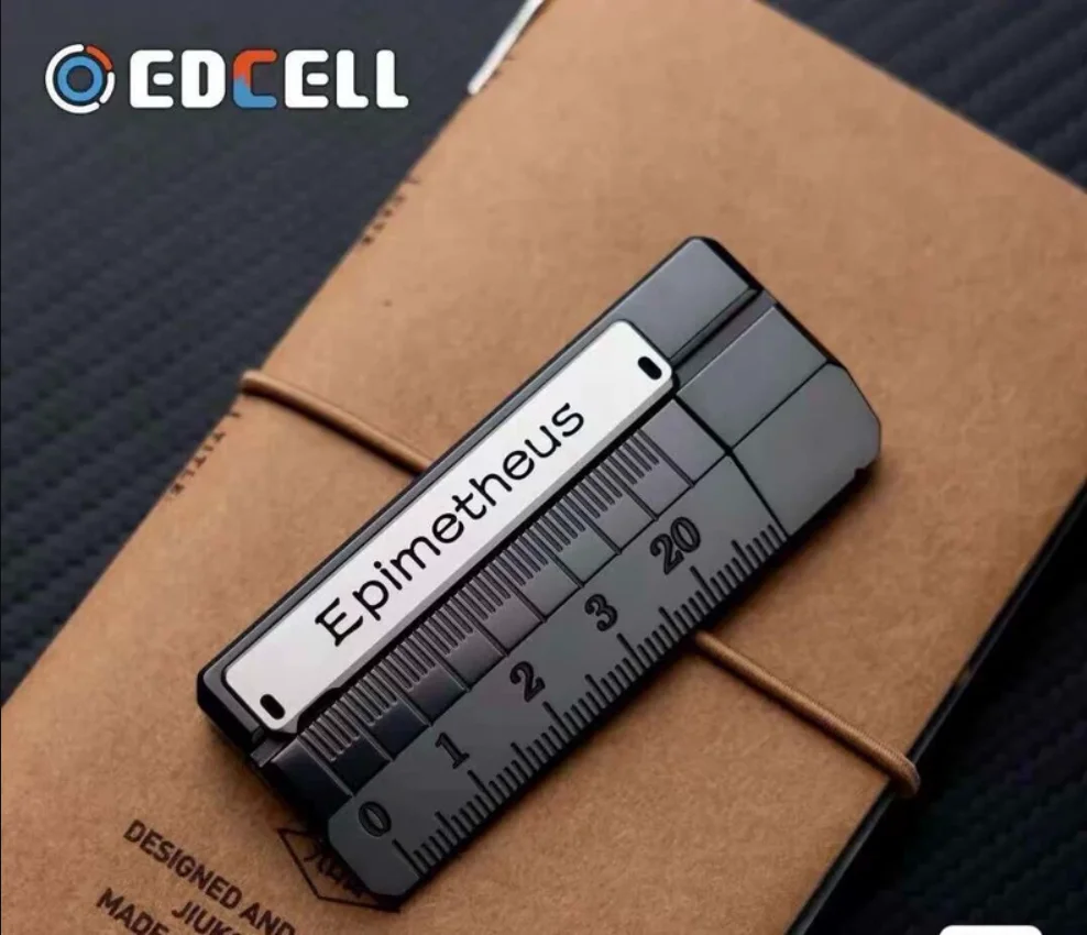 EDC Ruler EDC ROGUE Meat Dove&Cell Zirconium Alloy fidget slider decompression toy
EDC Ruler EDC ROGUE Meat Dove&Cell Zirconium Alloy fidget slider decompression toy