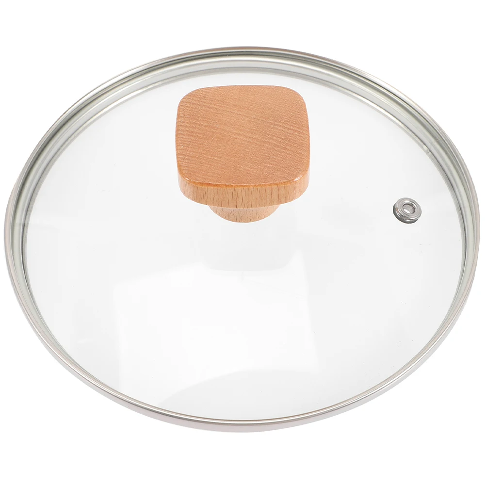 Tempered Glass Pot Lid Heat Resisting Kitchen Pan Cover Universal Cooking Lids For Frying Small Wooden
Tempered Glass Pot Lid Heat Resisting Kitchen Pan Cover Universal Cooking Lids For Frying Small Wooden