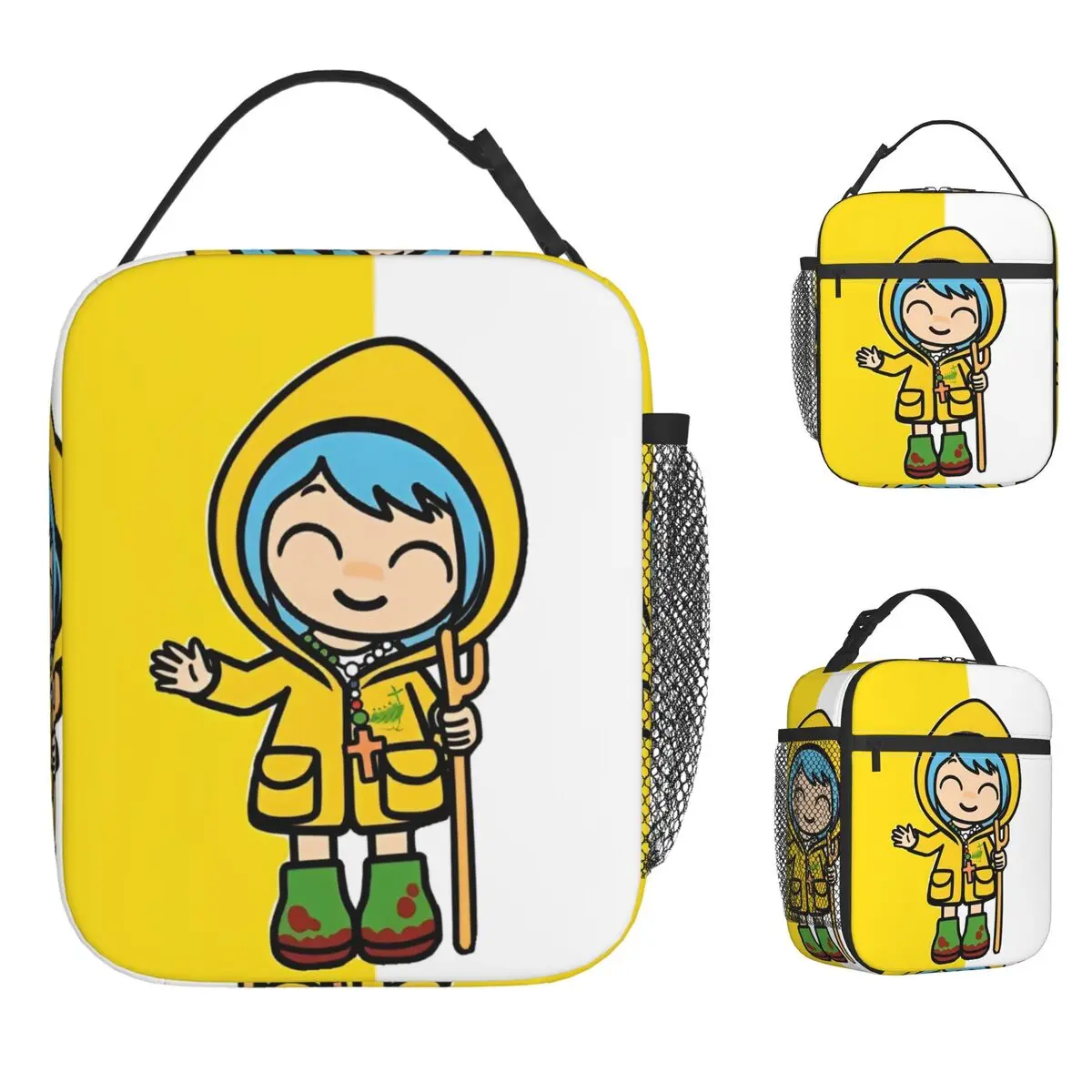 Luce Mascot Lunch Bag Aesthetic Lunch Box For Girls Travel Portable Zipper Cooler Bag Oxford Print Thermal Tote Handbags
Luce Mascot Lunch Bag Aesthetic Lunch Box For Girls Travel Portable Zipper Cooler Bag Oxford Print Thermal Tote Handbags