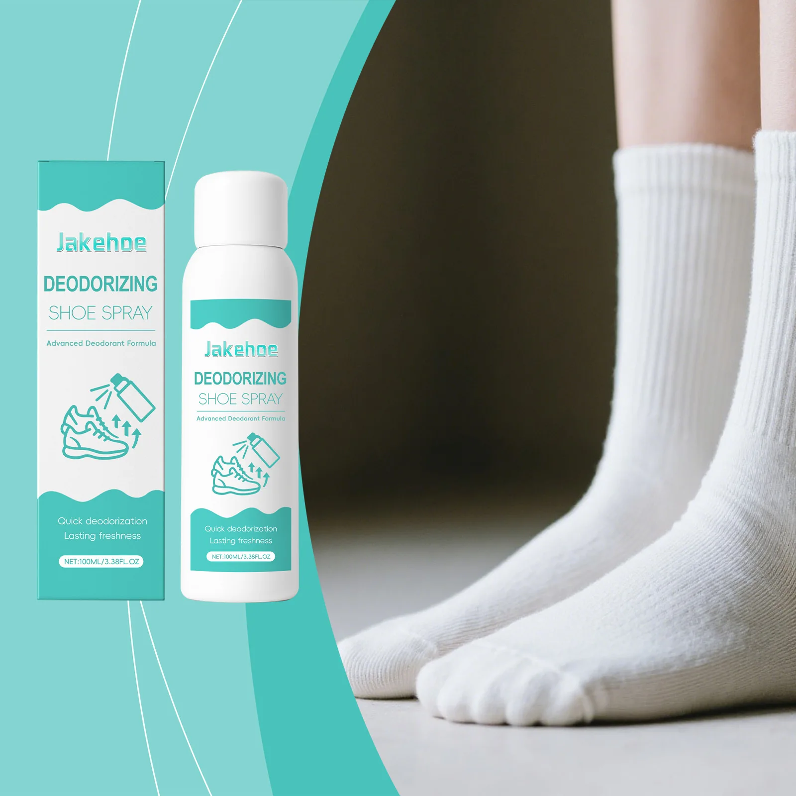 Foot and Sock Deodorant Shoe Cabinet and Sneakers Odor Remover, Dry and Fresh Scent Long-lasting Fragrance Retention Freshener
Foot and Sock Deodorant Shoe Cabinet and Sneakers Odor Remover, Dry and Fresh Scent Long-lasting Fragrance Retention Freshener