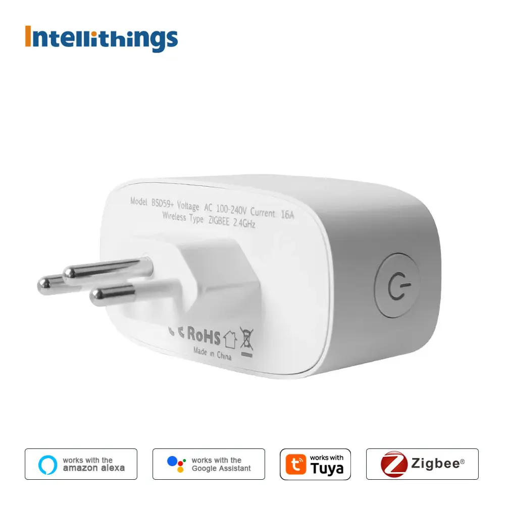 Zemismart BR Plug Tuya Zigbee Smart Brazil Розетка 16A Розетка Alexa Google Home Монитор энергии Время Smart Life Управление через приложение
Zemismart BR Plug Tuya Zigbee Smart Brazil Розетка 16A Розетка Alexa Google Home Монитор энергии Время Smart Life Управление через приложение
