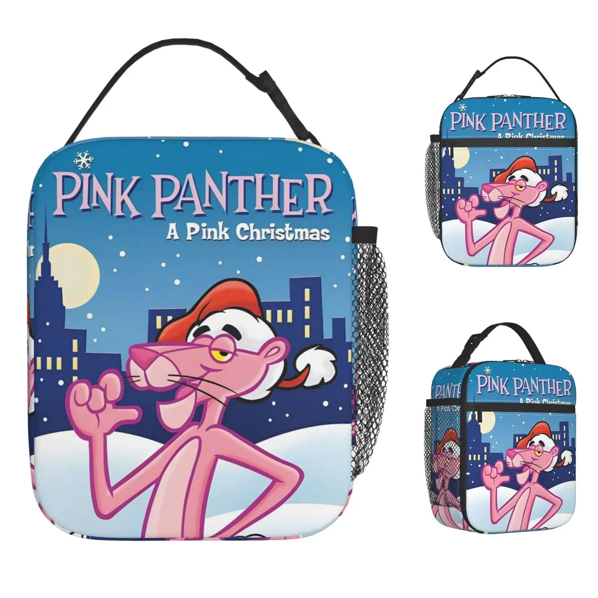 Изолированные сумки для обеда Pinks Panthers, портативная многоразовая термосумка с героями мультфильмов, ланч-бокс, сумка для работы, путешествий, сумки для хранения еды
Изолированные сумки для обеда Pinks Panthers, портативная многоразовая термосумка с героями мультфильмов, ланч-бокс, сумка для работы, путешествий, сумки для хранения еды