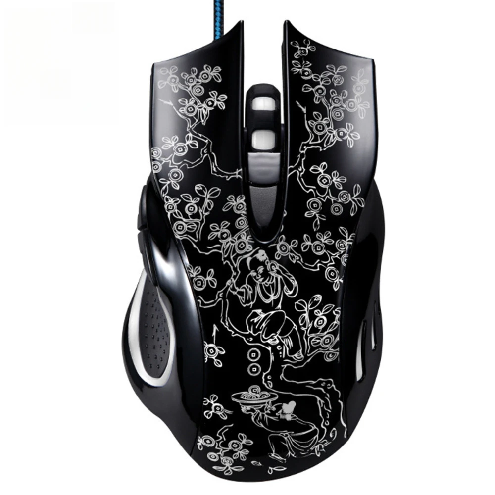 Wired USB RGB Gaming Mouse Built in Counterweight 2400 DPI 6Keys Office Ergonomic Optical Mice For Desktop Laptop Computer USB-A
Wired USB RGB Gaming Mouse Built in Counterweight 2400 DPI 6Keys Office Ergonomic Optical Mice For Desktop Laptop Computer USB-A