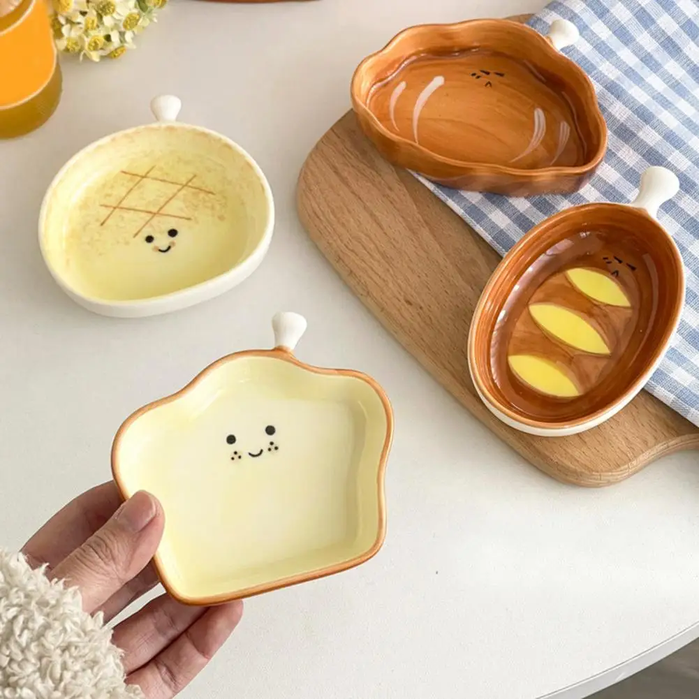 2026 Ceramic Dipping Dish Cute Bread Shape Small Sauce Plate for Sushi Hot Pot Snacks Microwave Dishwasher Safe Snack Plate for
2026 Ceramic Dipping Dish Cute Bread Shape Small Sauce Plate for Sushi Hot Pot Snacks Microwave Dishwasher Safe Snack Plate for