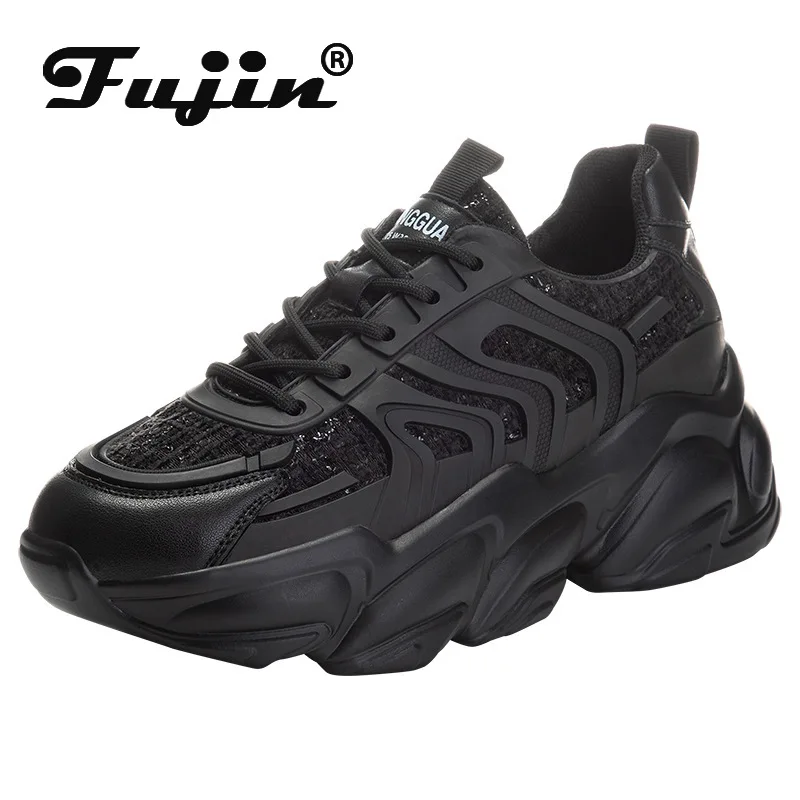 Fujin 8cm Genuine Leather Breathable Skate Shoes Platform Wedge Sneakers Women Casual Shoes Chunky Sneakers Spring Autumn Winter
Fujin 8cm Genuine Leather Breathable Skate Shoes Platform Wedge Sneakers Women Casual Shoes Chunky Sneakers Spring Autumn Winter