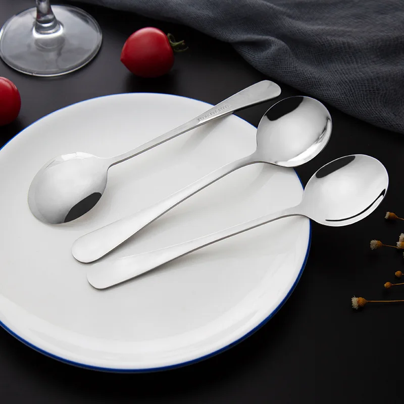 Nymph Children Dessert Meal Spoon Household Long Handle Ice Cream Dessert Sundae Spoons Hot Drinking Tableware For Kitchen Tools
Nymph Children Dessert Meal Spoon Household Long Handle Ice Cream Dessert Sundae Spoons Hot Drinking Tableware For Kitchen Tools