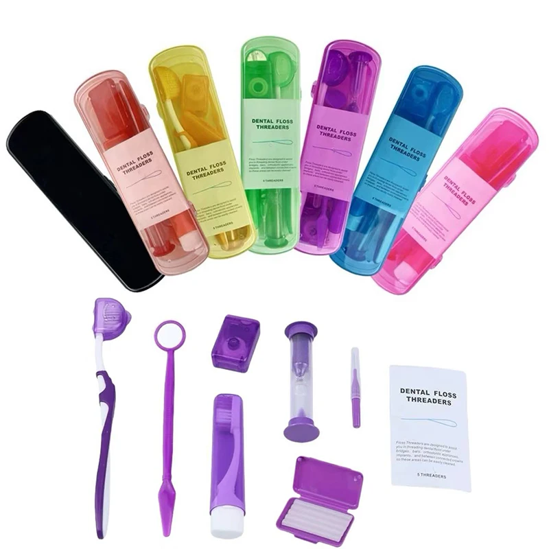 8 шт., ортодонтический набор для ухода за полостью рта, инструмент для чистки зубов, отбеливающий инструмент, портативная дорожная межзубная щетка, зеркальная нить, костюм
8 шт., ортодонтический набор для ухода за полостью рта, инструмент для чистки зубов, отбеливающий инструмент, портативная дорожная межзубная щетка, зеркальная нить, костюм