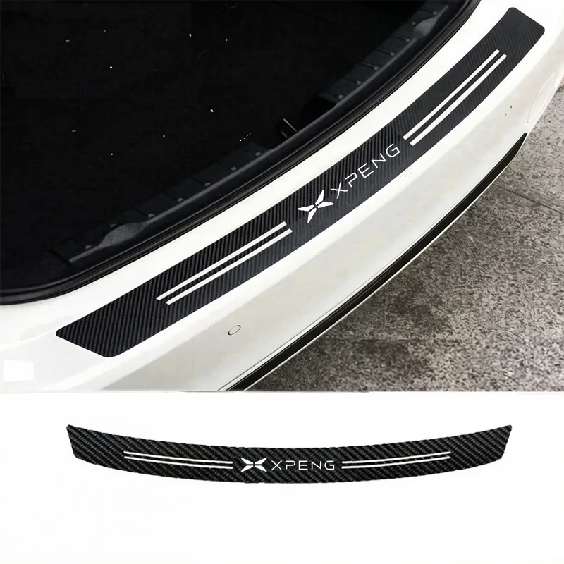 Carbon Fiber Car Rear Bumper Protection Sticker For Xpeng P7 G3 G3i G9 P5 X2 N5 F30 H93 Auto Accessories
Carbon Fiber Car Rear Bumper Protection Sticker For Xpeng P7 G3 G3i G9 P5 X2 N5 F30 H93 Auto Accessories