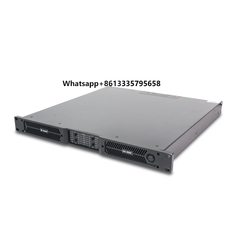 Class D Hi Fi Dj Sound System 8Ohms 4 X 3000W D4-3000 Pro Audio Digital Amplifier
Class D Hi Fi Dj Sound System 8Ohms 4 X 3000W D4-3000 Pro Audio Digital Amplifier
