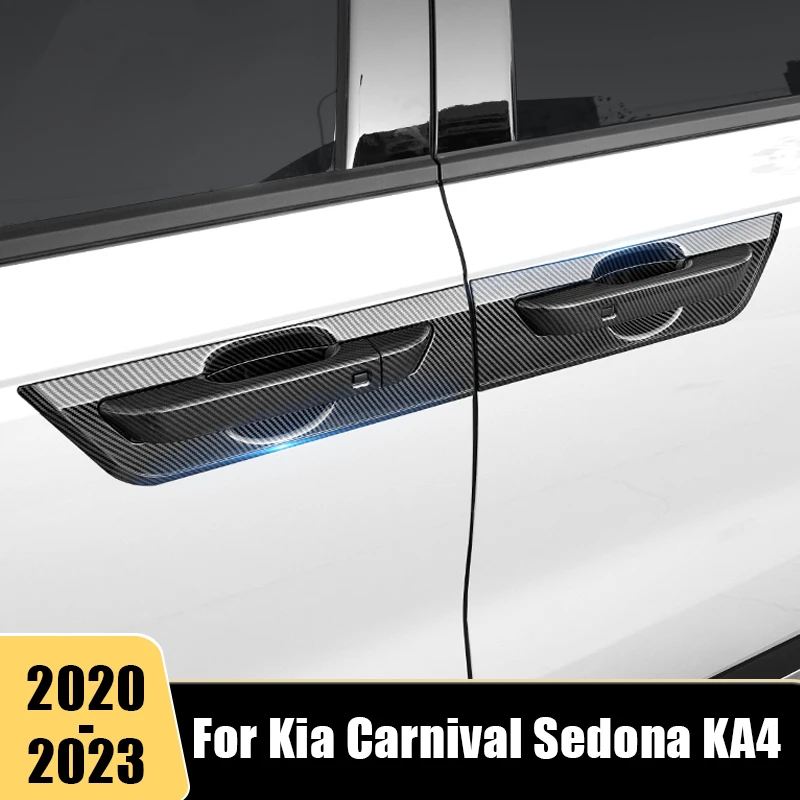 Car Outer Door Handle Trim Cover For Kia Carnival Sedona KA4 2020 2021 2022 2023 Auto Door Bowl Sticker Decoration Accessories
Car Outer Door Handle Trim Cover For Kia Carnival Sedona KA4 2020 2021 2022 2023 Auto Door Bowl Sticker Decoration Accessories