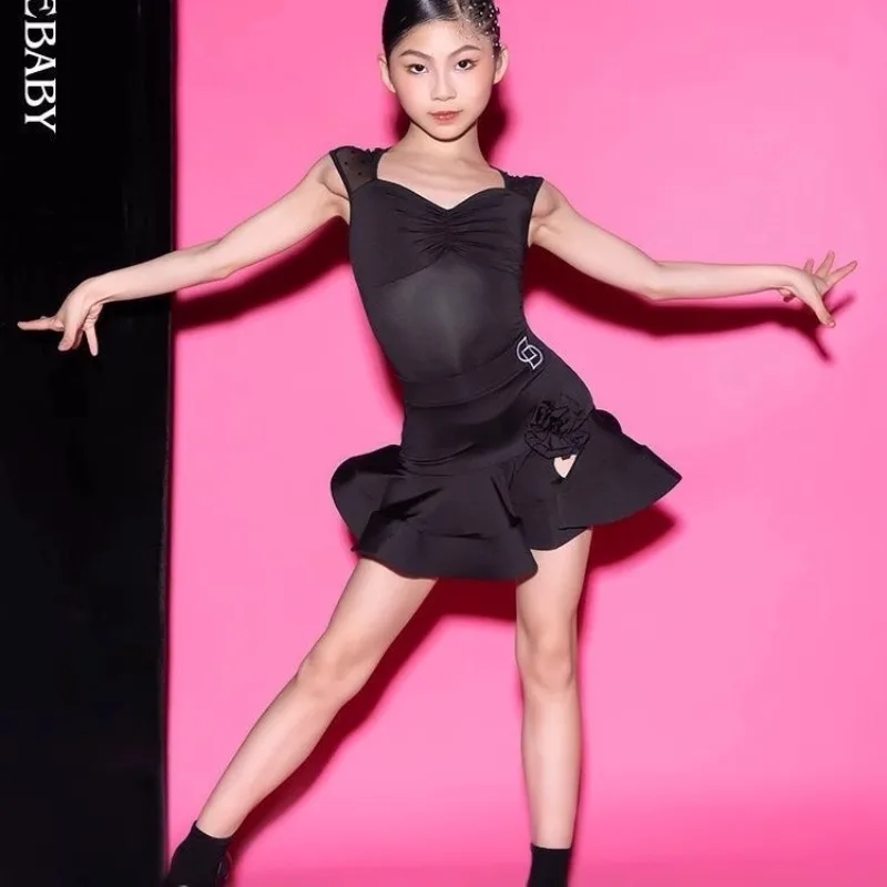 High quality Latin Dance Training Costume Girl New Children's Performance Costume Competition Regulations Latin dance dress
High quality Latin Dance Training Costume Girl New Children's Performance Costume Competition Regulations Latin dance dress