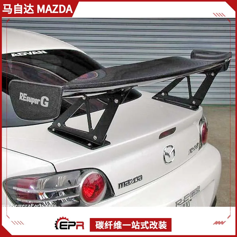 Suitable for Mazda Mazda RX8 RX7 FD3S Amagi GT3 rear wing, carbon fiber spoiler fixed wind wing modification
Suitable for Mazda Mazda RX8 RX7 FD3S Amagi GT3 rear wing, carbon fiber spoiler fixed wind wing modification