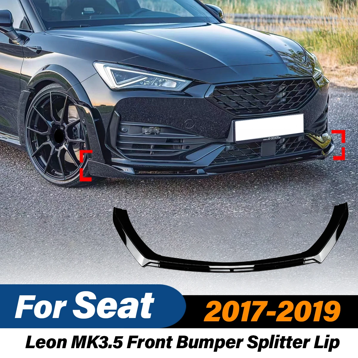 For Seat Leon MK3.5 2017 2018 2019 Front Bumper Splitter Lip Spoiler Accessories Guard Decoration Modified
For Seat Leon MK3.5 2017 2018 2019 Front Bumper Splitter Lip Spoiler Accessories Guard Decoration Modified