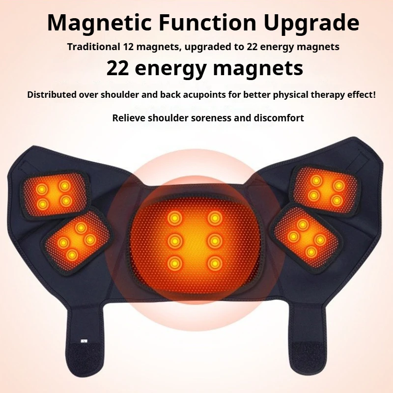 Double shoulder support bracket Magnetic therapy self-heating winter warm shoulder relaxation pad protective bracket
Double shoulder support bracket Magnetic therapy self-heating winter warm shoulder relaxation pad protective bracket