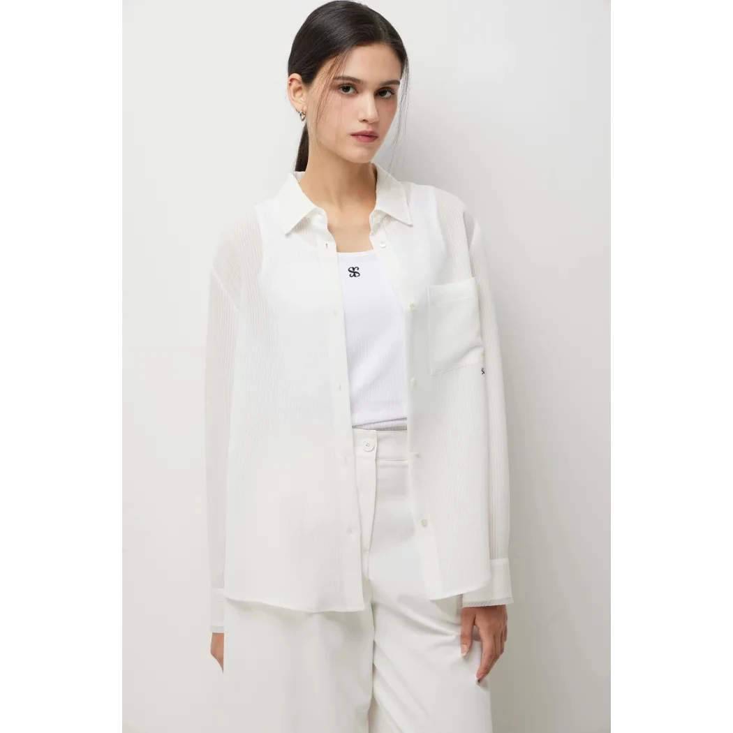 Mimifafa SISLY Pure Original 26 New Textured Fabric Embroidered Shirt Outerwear Elegant Loose Fit Women's Fashion Summer
Mimifafa SISLY Pure Original 26 New Textured Fabric Embroidered Shirt Outerwear Elegant Loose Fit Women's Fashion Summer