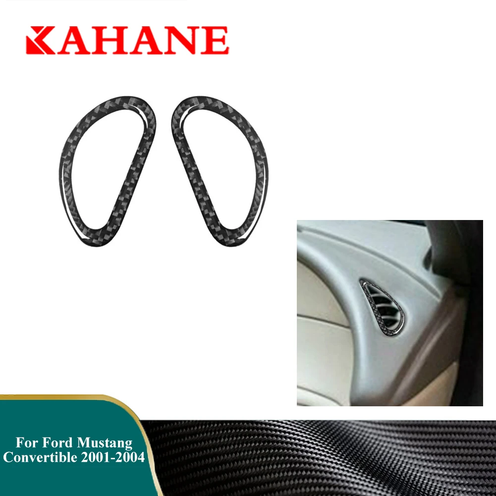Car Instrument Demister Air Outlet Decoration Cover Trim For Ford Mustang Convertible 2001 2002 2003 2004 Carbon Fiber Stickers
Car Instrument Demister Air Outlet Decoration Cover Trim For Ford Mustang Convertible 2001 2002 2003 2004 Carbon Fiber Stickers