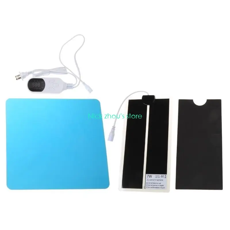 E15E Epoxy Resin Curing Machine Resin Molds Heating Mat Dryer with Timer for Coaster Molds Casting for Winter Indoor Seedling
E15E Epoxy Resin Curing Machine Resin Molds Heating Mat Dryer with Timer for Coaster Molds Casting for Winter Indoor Seedling