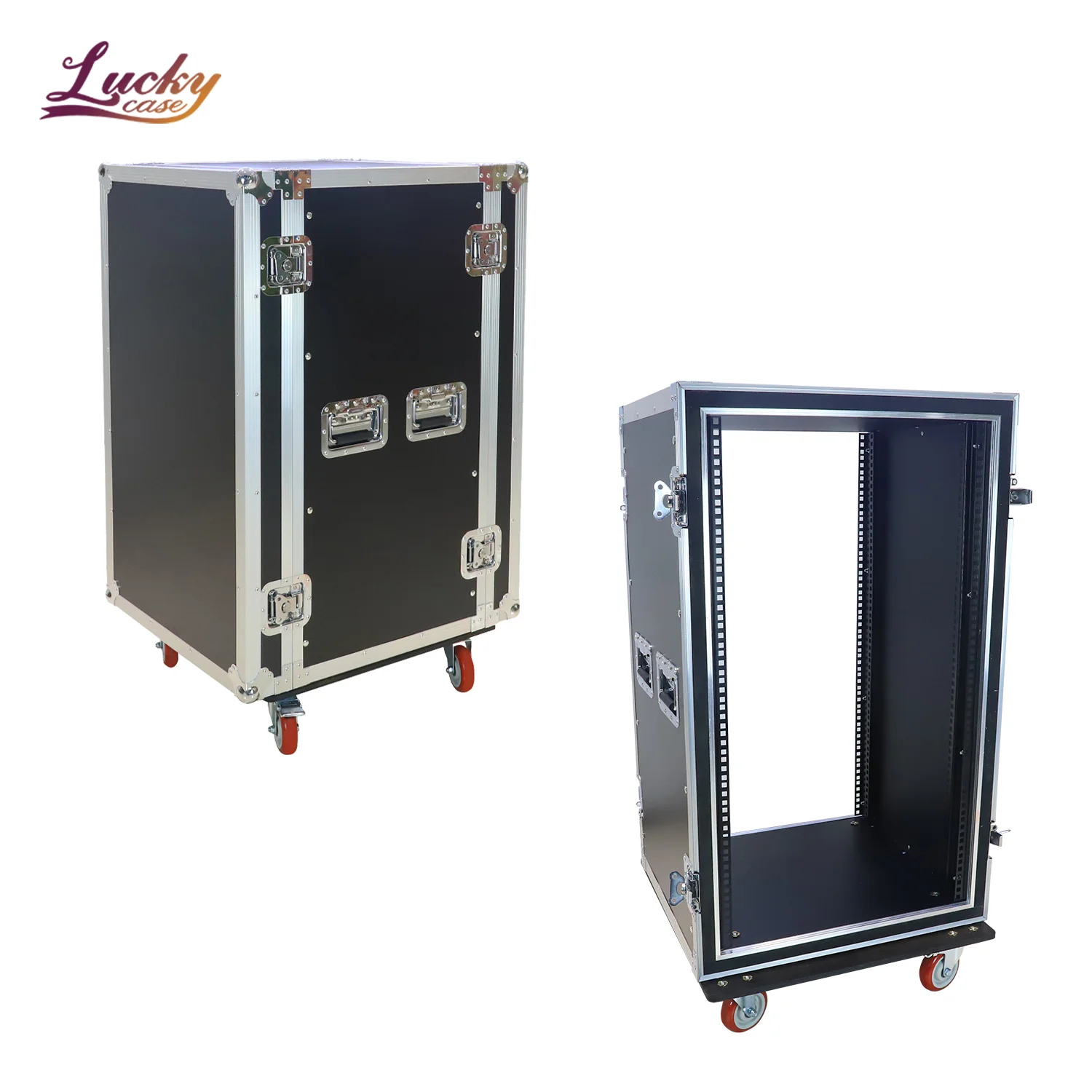 Black Aluminum Alloy Rack Flight Case Waterproof Fireproof Road Trunk Box For DJ Sound Engineer Professional Gear Transport
Black Aluminum Alloy Rack Flight Case Waterproof Fireproof Road Trunk Box For DJ Sound Engineer Professional Gear Transport
