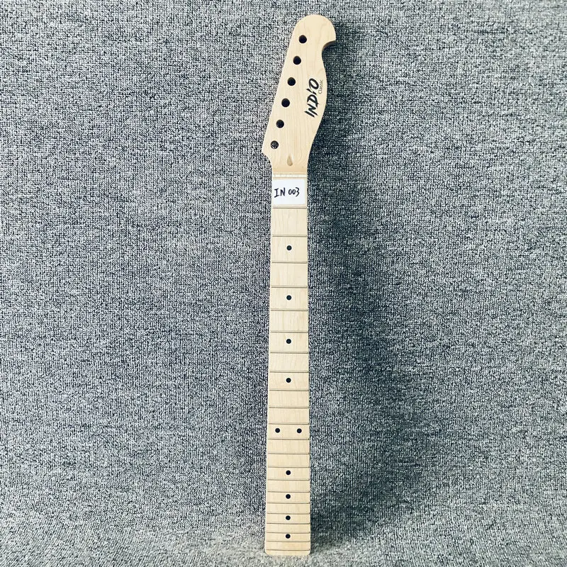 IN003 Indio Tele Electric Guitar 6 String Version Semi Finishing TL Guitar Neck Maple Natural 22 Frets for Replace and DIY
IN003 Indio Tele Electric Guitar 6 String Version Semi Finishing TL Guitar Neck Maple Natural 22 Frets for Replace and DIY