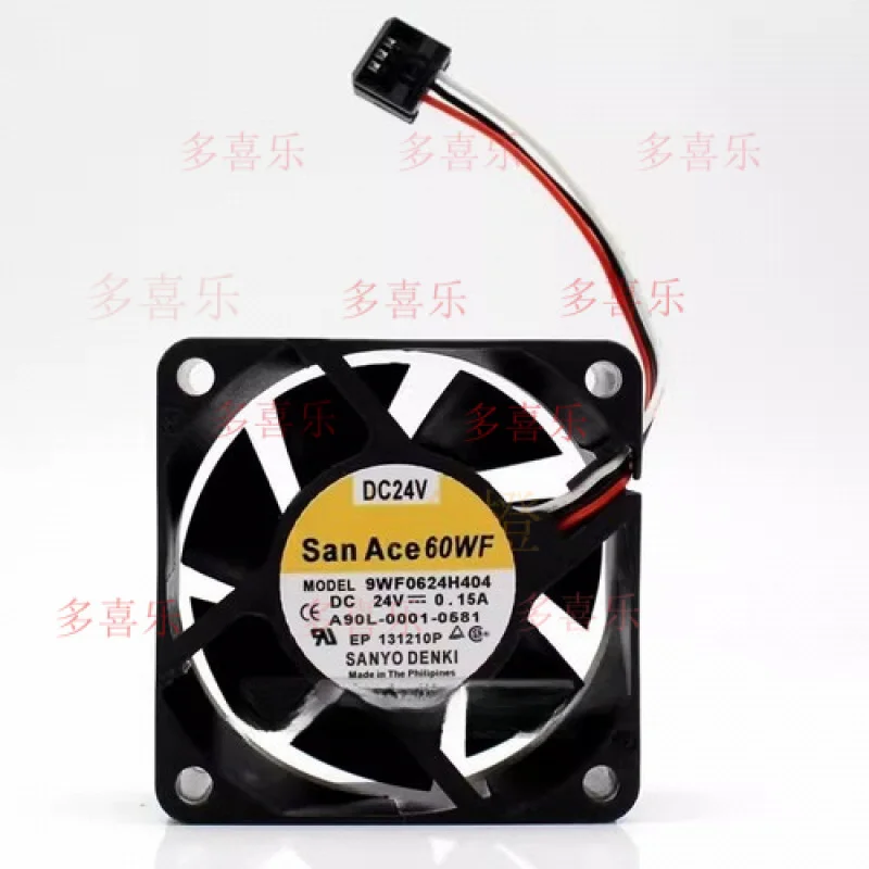 EE for Sanyo 9WF0624H404 6025 DC24V 0.15A 6CM 3-Pin Silent Cooling Fan
EE for Sanyo 9WF0624H404 6025 DC24V 0.15A 6CM 3-Pin Silent Cooling Fan
