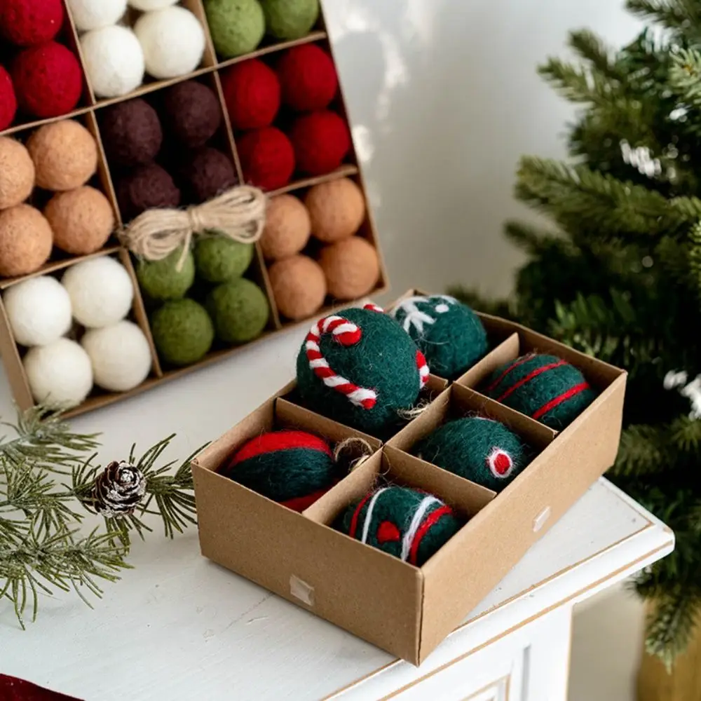 Fashion Plastic Felt Christmas Felt Ball 3CM 5CM Suspensable Christmas Ball Set Multicolor Christmas Tree Balls Showcase
Fashion Plastic Felt Christmas Felt Ball 3CM 5CM Suspensable Christmas Ball Set Multicolor Christmas Tree Balls Showcase