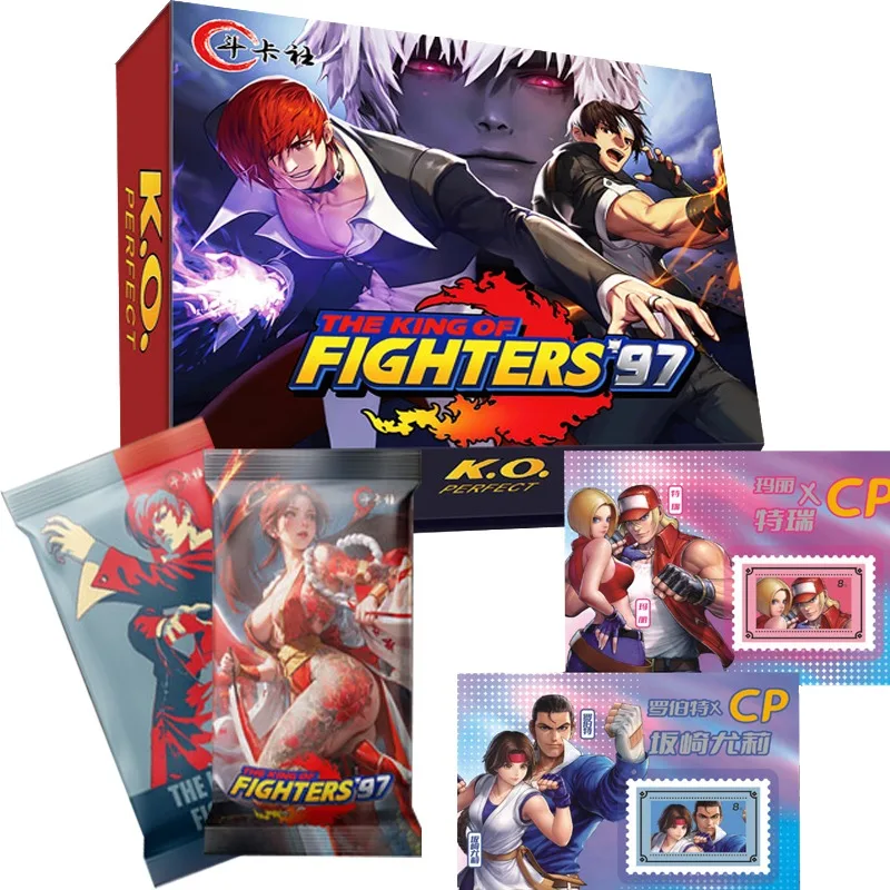 King Of Fighters Collection Cards Booster Box Game Characters TCG Booster Anime Table Playing Game Board Periphery Cards Gifts
King Of Fighters Collection Cards Booster Box Game Characters TCG Booster Anime Table Playing Game Board Periphery Cards Gifts