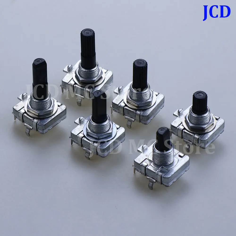 1pc EC16 Rotary Encoder 24 Position Pulse Digital Rotary 3Pin Amplifier Volume Switch Induction Cooker Switch 15/20MM Half Shaft
1pc EC16 Rotary Encoder 24 Position Pulse Digital Rotary 3Pin Amplifier Volume Switch Induction Cooker Switch 15/20MM Half Shaft