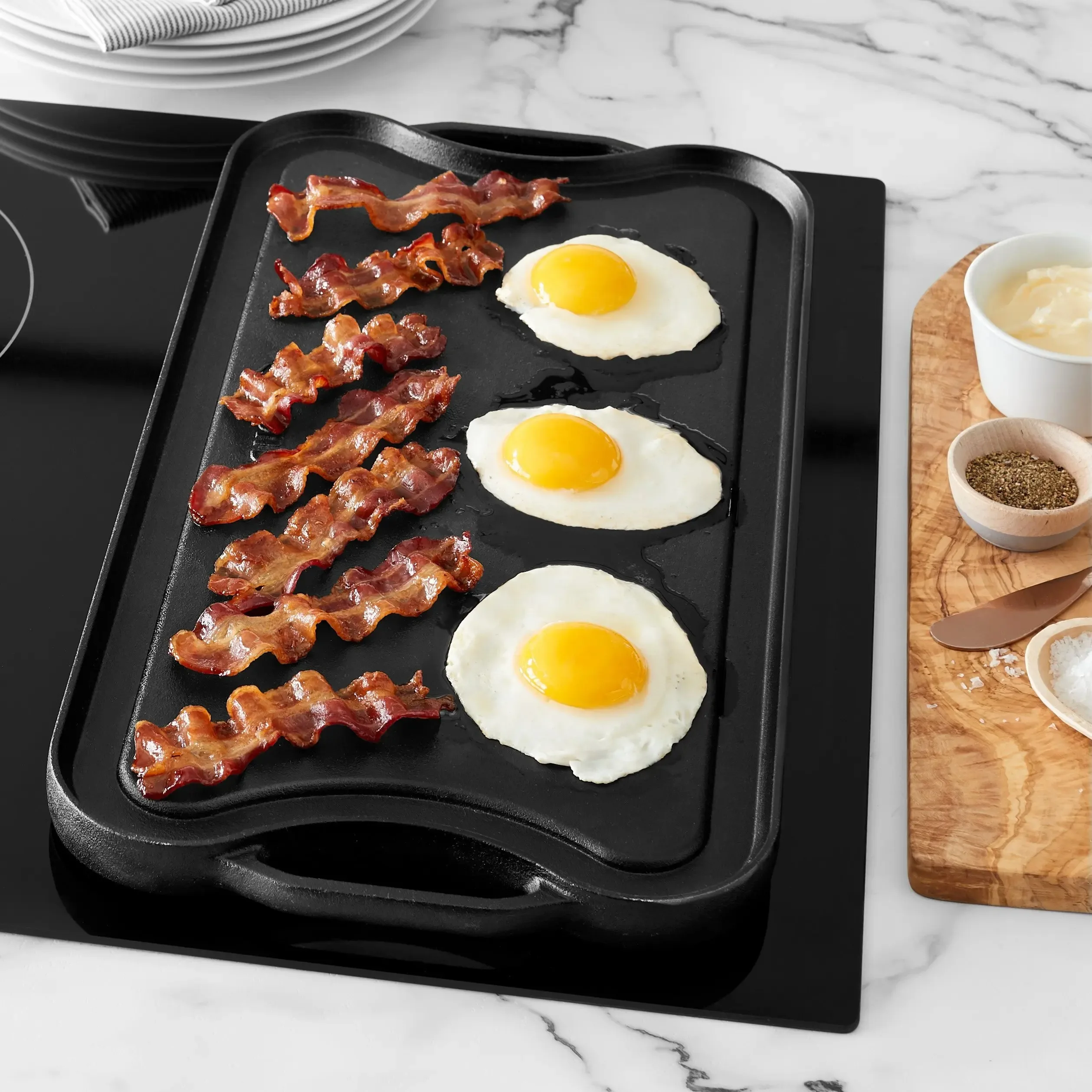 Cast Iron Grill Pan BBQ Steak Skillet Non-stick Frying Pan Indoor Outdoor Camping Saucepan Bakeware Cooking Barbecue Tools
Cast Iron Grill Pan BBQ Steak Skillet Non-stick Frying Pan Indoor Outdoor Camping Saucepan Bakeware Cooking Barbecue Tools