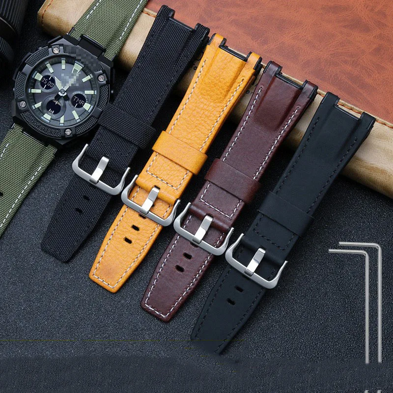 Watch Strap For Casio GST-S100G / S110 / S130L / W100G / W110 / 210B / 400G / 410 / Wristband 26*14mm Men's Leather watchBand
Watch Strap For Casio GST-S100G / S110 / S130L / W100G / W110 / 210B / 400G / 410 / Wristband 26*14mm Men's Leather watchBand