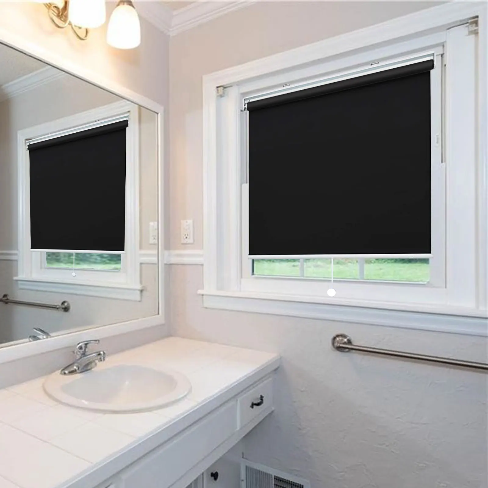 Custom Cordless Blackout Roller Blinds UV Protection Privacy Window Shades, Spring Loaded Blinds System, Easy Install
Custom Cordless Blackout Roller Blinds UV Protection Privacy Window Shades, Spring Loaded Blinds System, Easy Install