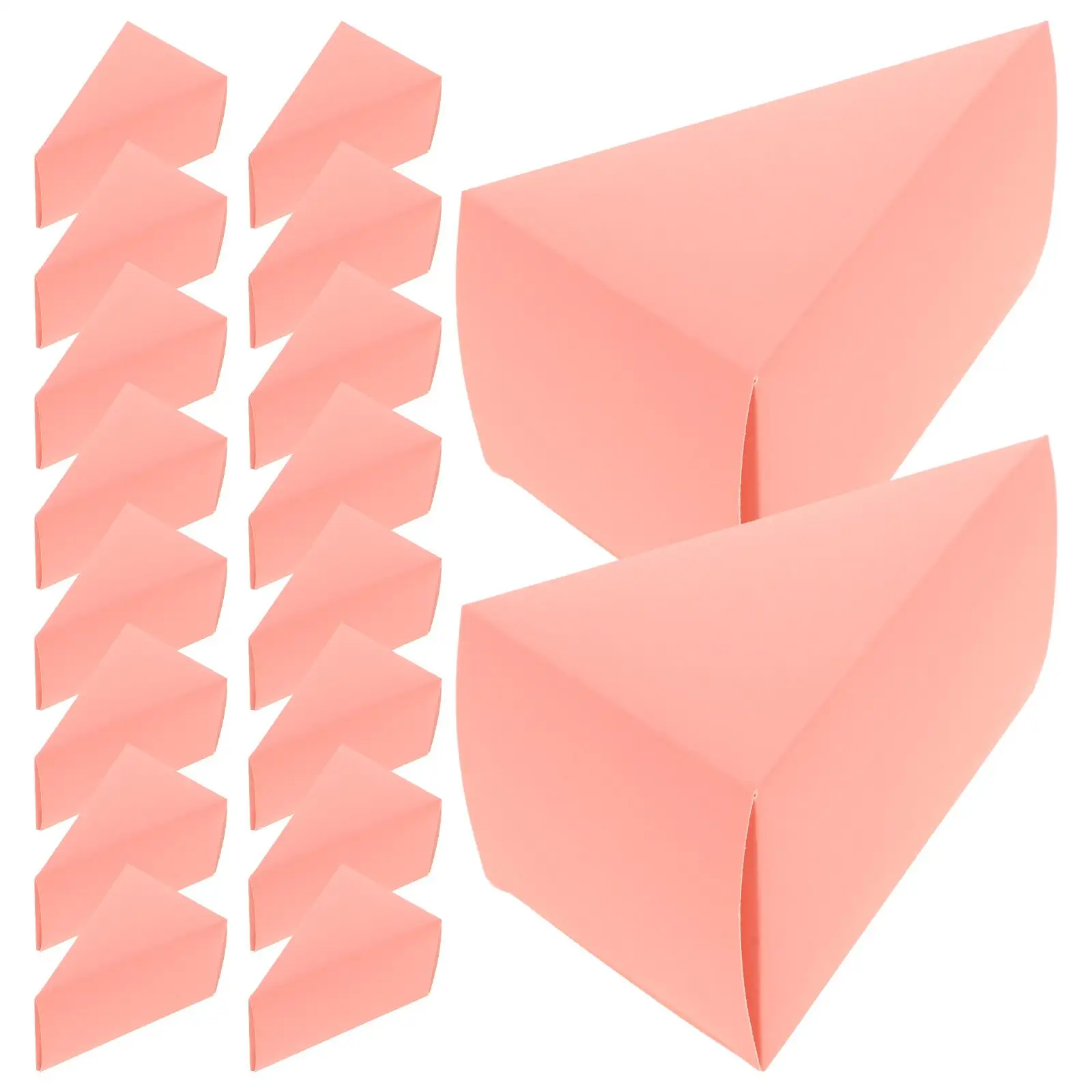 50 Pcs Cupcake Boxes Triangle Practical Sugar Gift Container Lovely Presents Cases White Cardboard
50 Pcs Cupcake Boxes Triangle Practical Sugar Gift Container Lovely Presents Cases White Cardboard