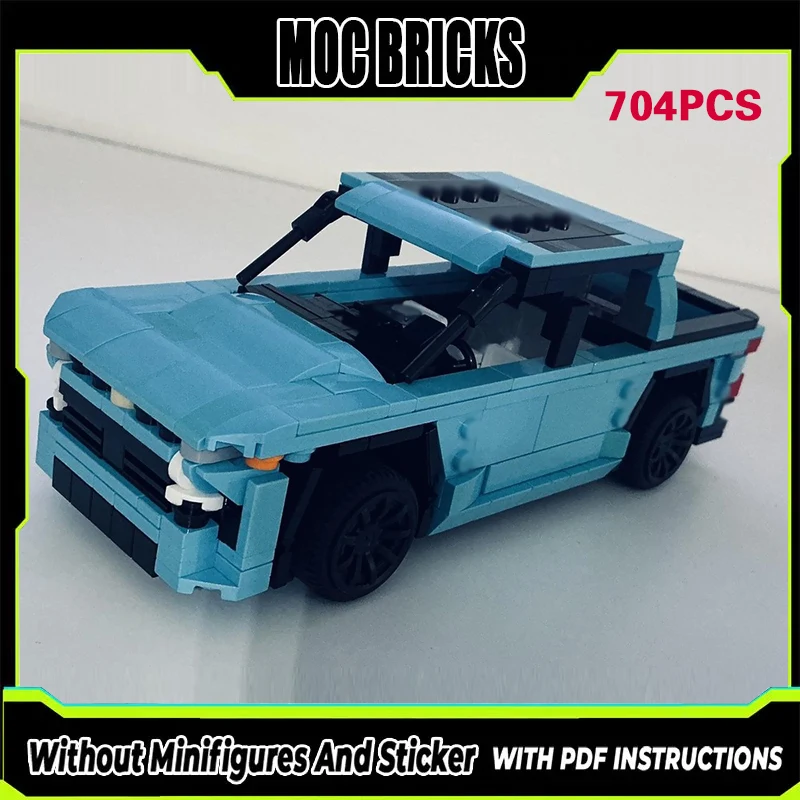 City Car Model MOC Building Bricks American Full-Size Pickup Modular Technology Gifts Holiday Assemble Children Toys Suit
City Car Model MOC Building Bricks American Full-Size Pickup Modular Technology Gifts Holiday Assemble Children Toys Suit