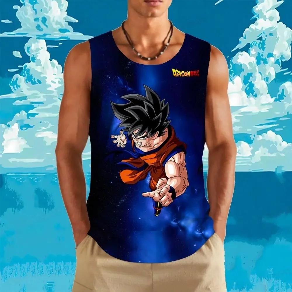 FamilyMatching Dragon Ball Z Goku Fitness Tank Top, Quick-Dry, Loose, Sleeveless Shirt, Men's Sports Vest, Breathable Top
FamilyMatching Dragon Ball Z Goku Fitness Tank Top, Quick-Dry, Loose, Sleeveless Shirt, Men's Sports Vest, Breathable Top