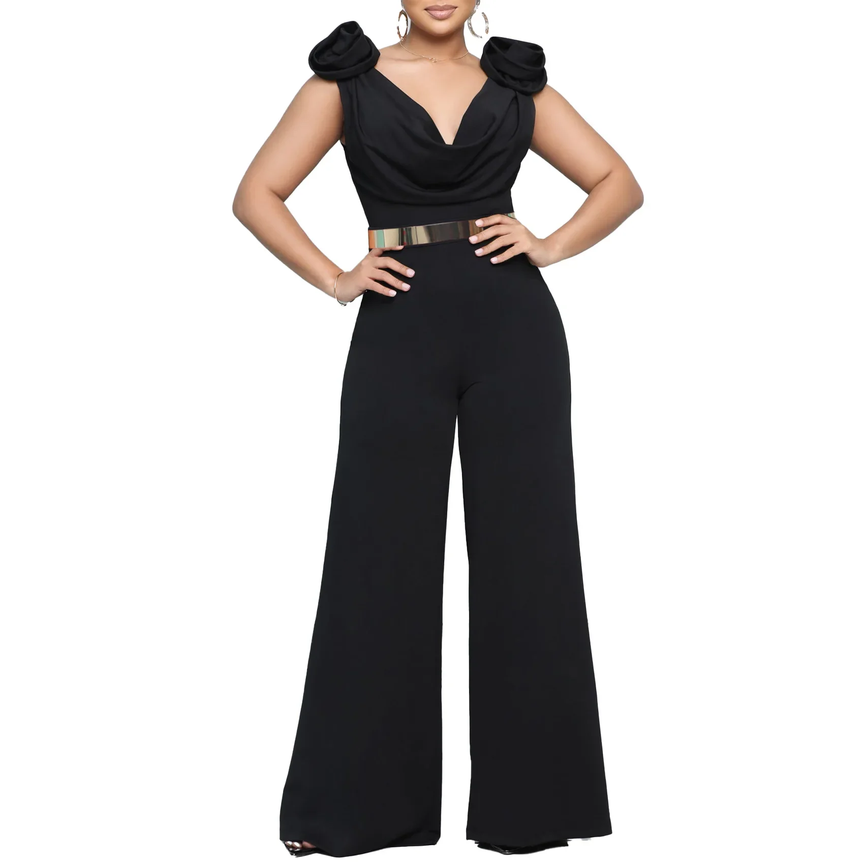 S-3XL Dashiki African Clothes for Women Summer Fashion African Sleeveless V-neck Polyester Red Black Blue Long Jumpsuit Outfits
S-3XL Dashiki African Clothes for Women Summer Fashion African Sleeveless V-neck Polyester Red Black Blue Long Jumpsuit Outfits