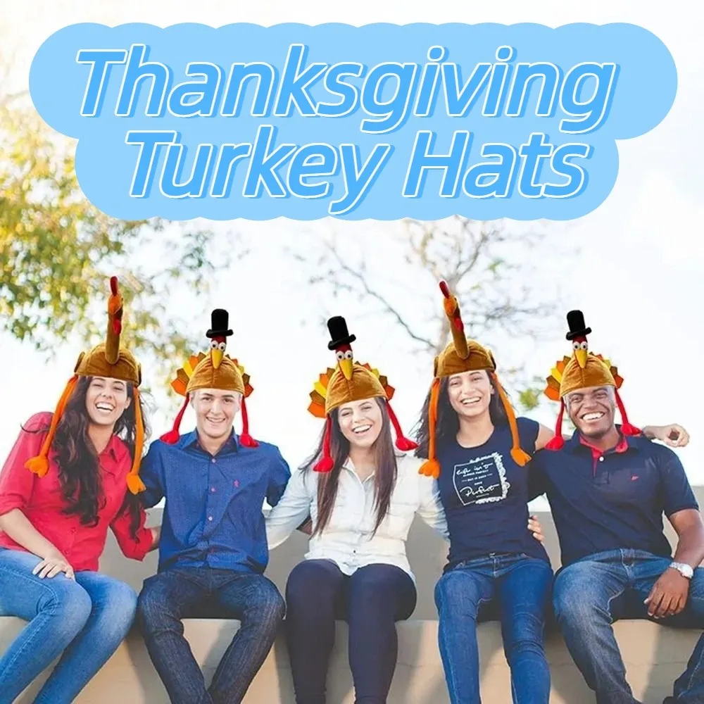 Cute Thanksgiving Turkey Hats Creative Soft Plush Turkey Caps Comfortable Funny Roleplaying Photo Cap Party Costume Accessories
Cute Thanksgiving Turkey Hats Creative Soft Plush Turkey Caps Comfortable Funny Roleplaying Photo Cap Party Costume Accessories