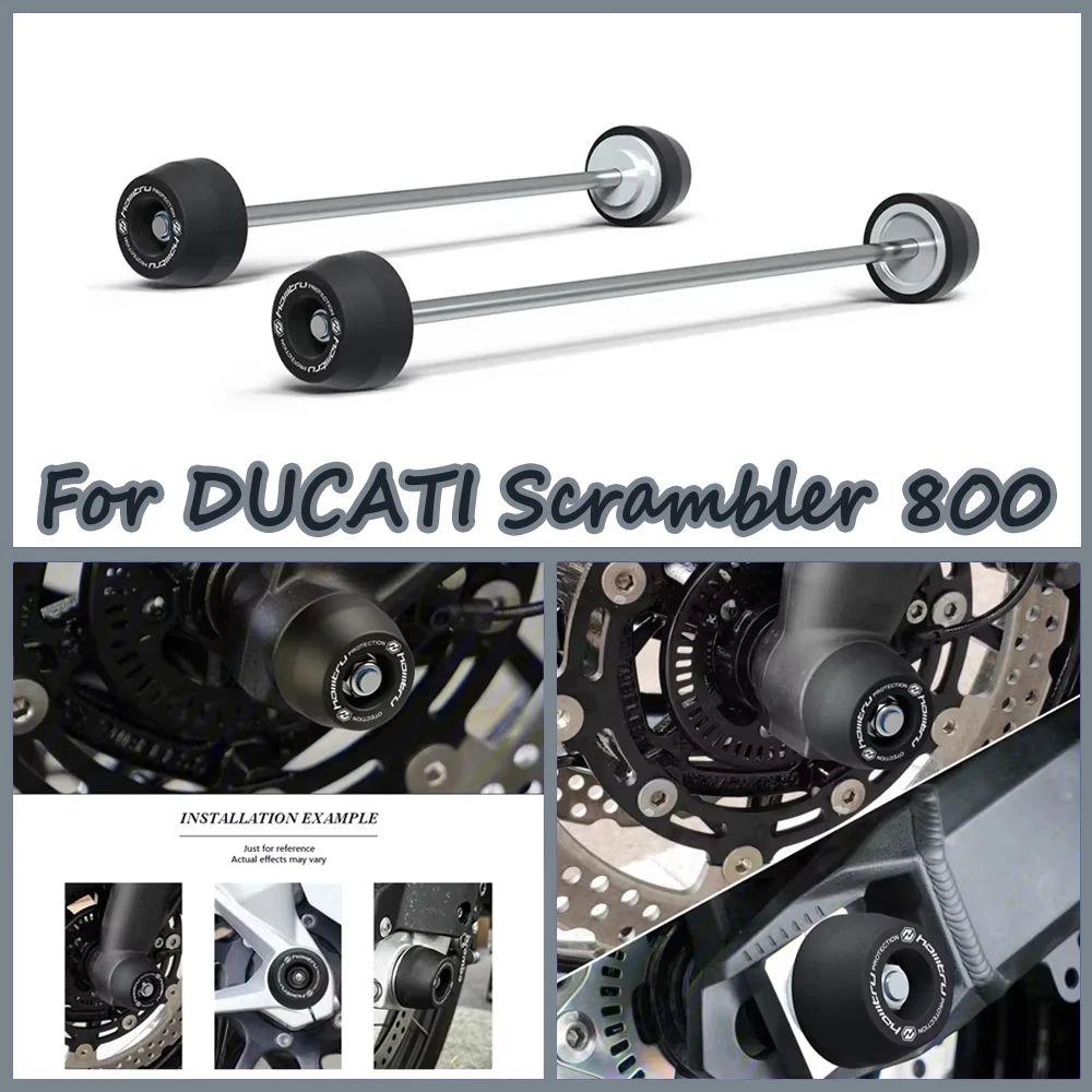 for DUCATI Scrambler 800 Cafe Racer / Icon 2017-2021 Motorcycle front and rear wheel axle protection device
for DUCATI Scrambler 800 Cafe Racer / Icon 2017-2021 Motorcycle front and rear wheel axle protection device