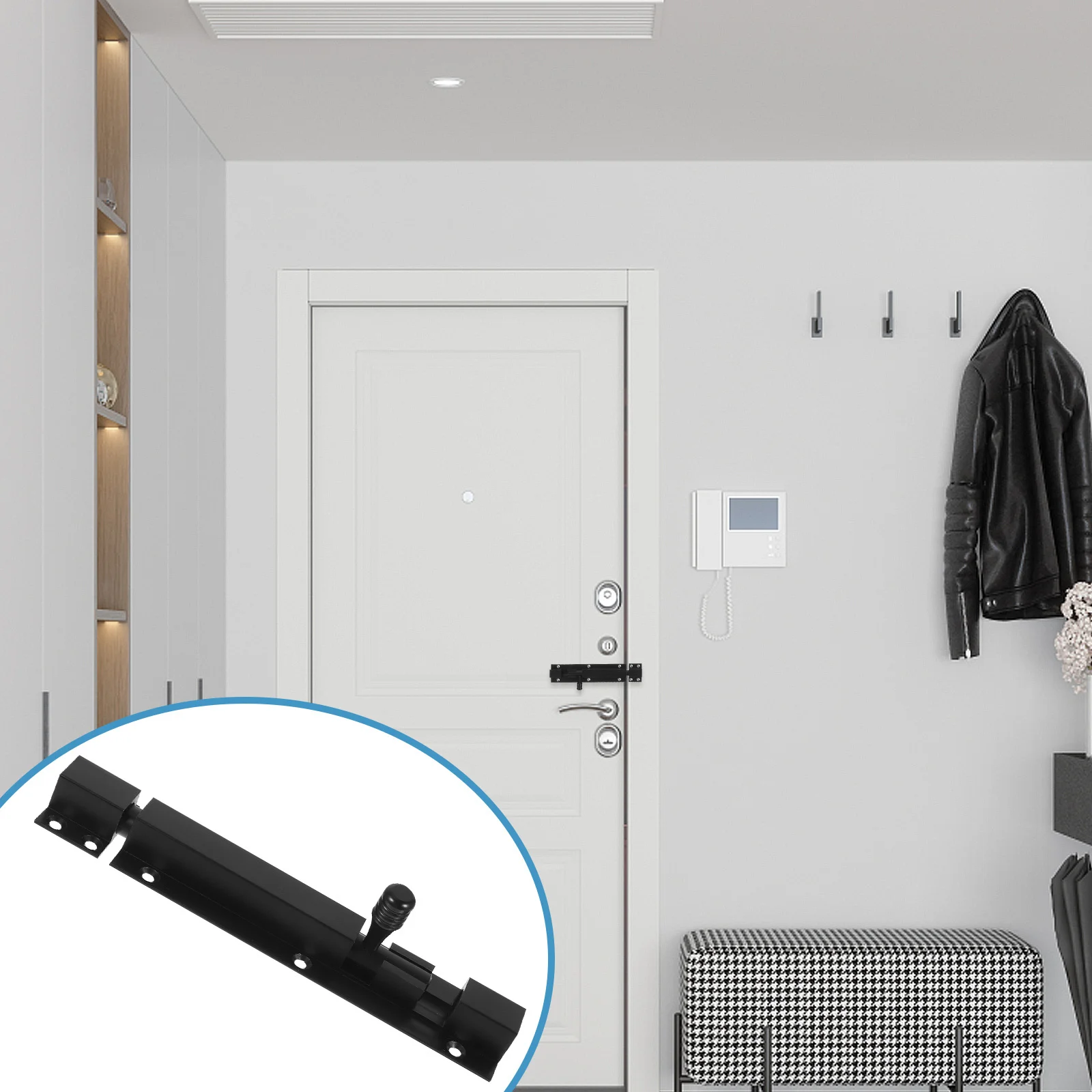 Anti-Theft Lock Slide Door Latch Bolt Aluminum Alloy Thickened Durable Barrel Bolt Sliding Latch Door Bolthardware Slide Lock
Anti-Theft Lock Slide Door Latch Bolt Aluminum Alloy Thickened Durable Barrel Bolt Sliding Latch Door Bolthardware Slide Lock