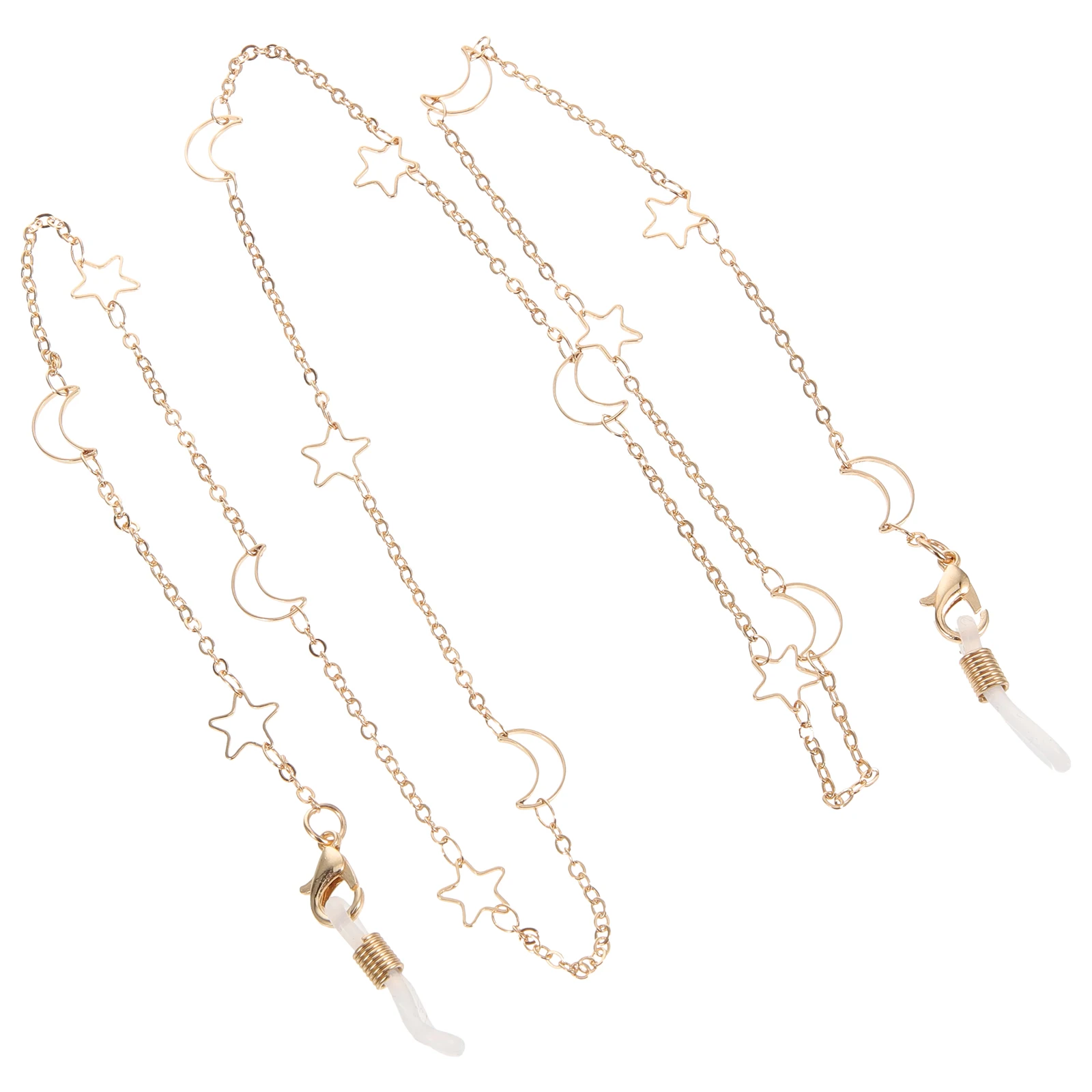 Star Moon Chain Copper Eyeglass Lanyards Holder Strap Sunglass Chains For Women Spectacle Accessories Women Anti Lost Necklace
Star Moon Chain Copper Eyeglass Lanyards Holder Strap Sunglass Chains For Women Spectacle Accessories Women Anti Lost Necklace