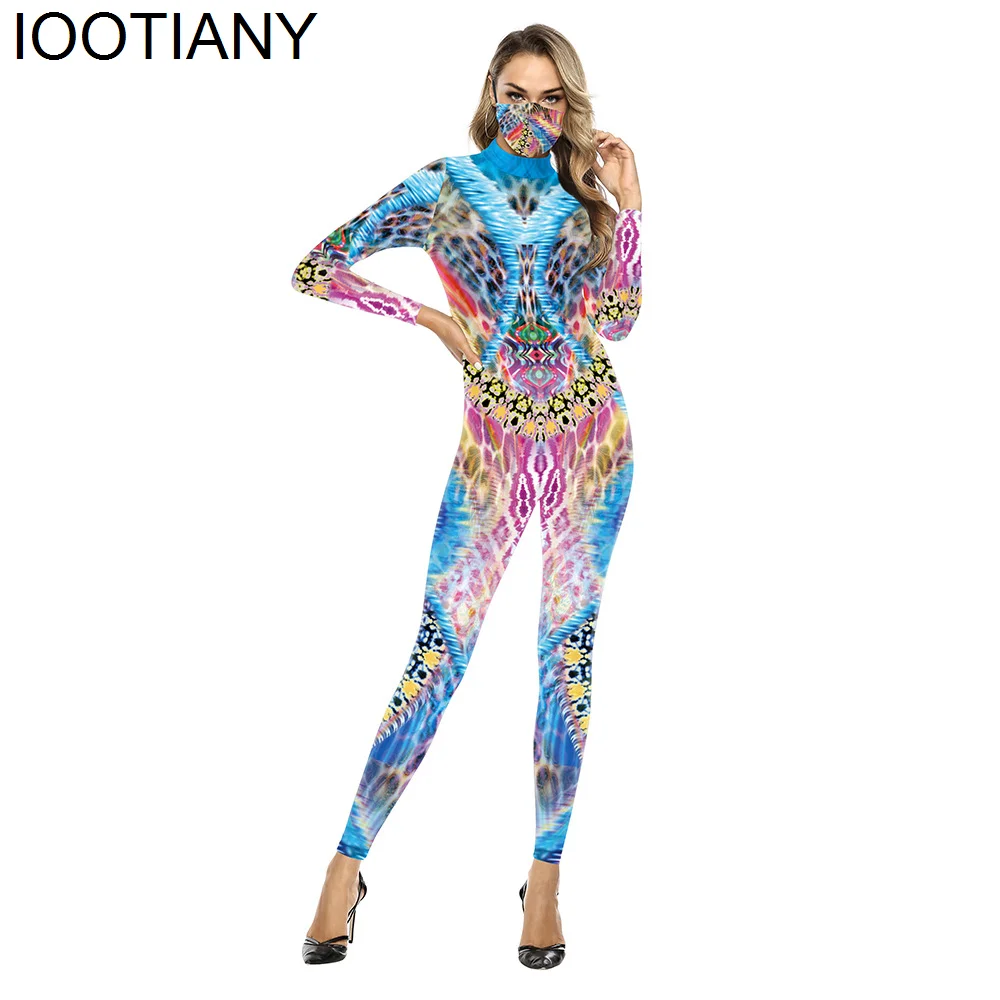 Sexy Elastic Bodysuit Halloween Cosplay Stage Costume Leopard 3d Printed Playsuit Fitness Women Gym Sport Bodycon Jumpsuits 2024
Sexy Elastic Bodysuit Halloween Cosplay Stage Costume Leopard 3d Printed Playsuit Fitness Women Gym Sport Bodycon Jumpsuits 2024