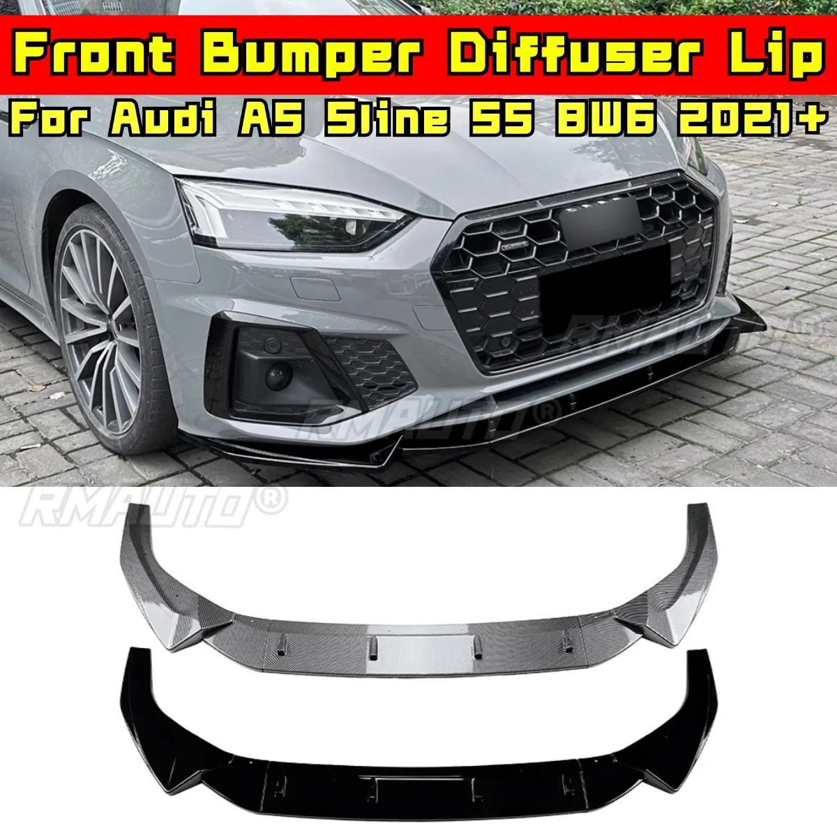 Для Audi A5 Sline S5 8W6 2021 + передний бампер, разделитель губ, диффузор, спойлер на передний бампер, фартук, защитная крышка, аксессуары
Для Audi A5 Sline S5 8W6 2021 + передний бампер, разделитель губ, диффузор, спойлер на передний бампер, фартук, защитная крышка, аксессуары