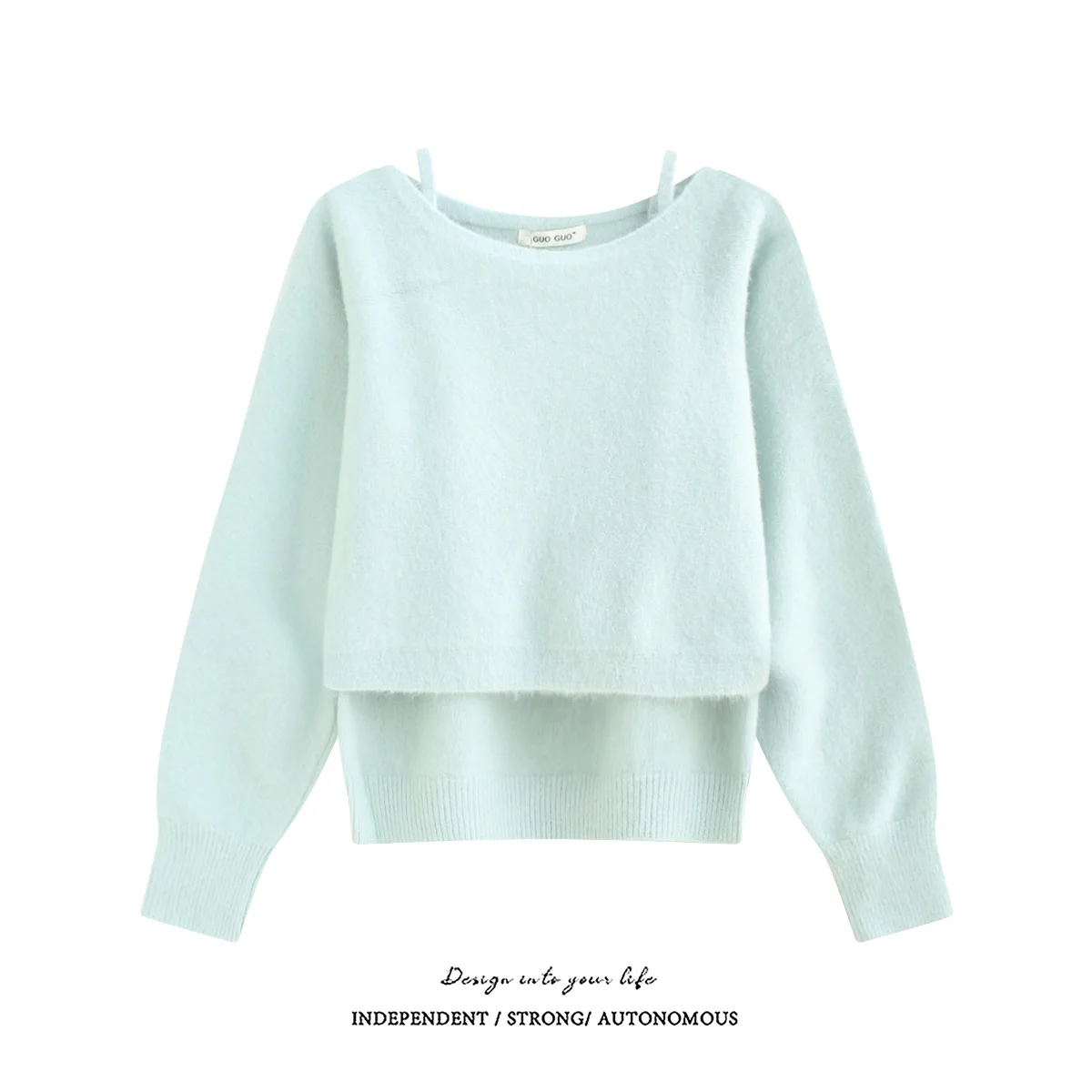 Short Sleeveless round Neck Pullover Sweater And Vest Two-Piece Set Warm Winter Commute Style Regular Thickness Long Sleeve
Short Sleeveless round Neck Pullover Sweater And Vest Two-Piece Set Warm Winter Commute Style Regular Thickness Long Sleeve