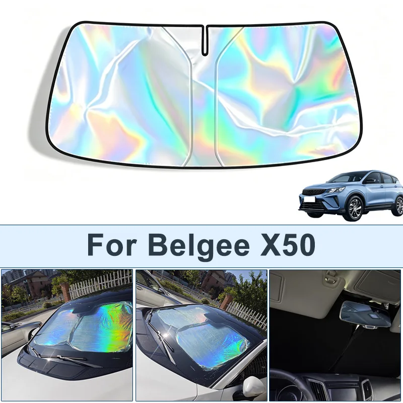 Foldable Front Windshield Sun Shade For Belgee X50 UV Reflective Sun Protection Cover Car Interior Accessories
Foldable Front Windshield Sun Shade For Belgee X50 UV Reflective Sun Protection Cover Car Interior Accessories