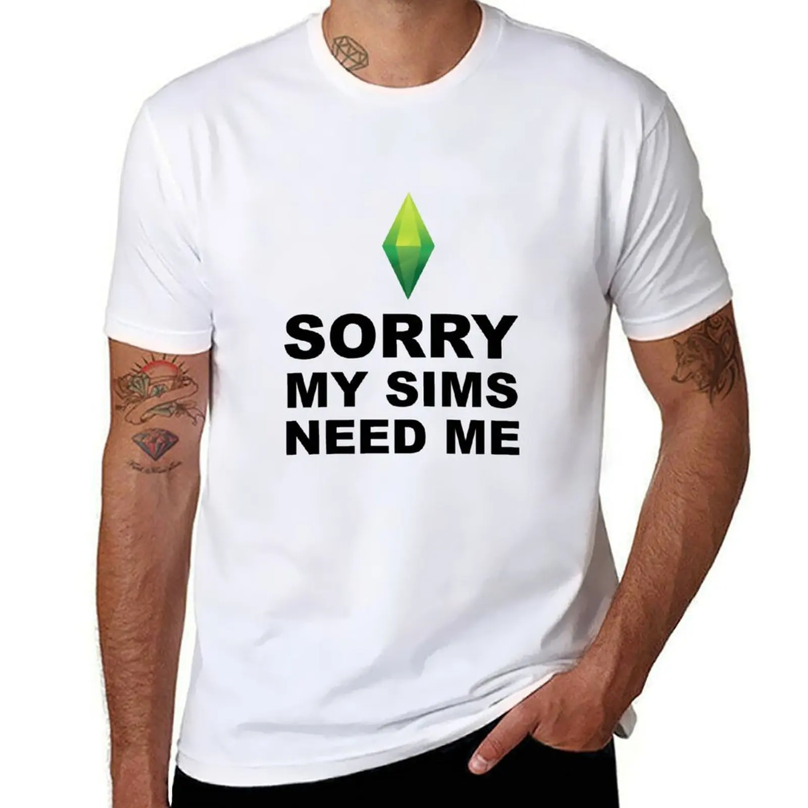 My Sims Need Me|The Sims T-Shirt anime t shirts for man man t shirt heavy cotton t shirts for man pack white T-shirt
My Sims Need Me|The Sims T-Shirt anime t shirts for man man t shirt heavy cotton t shirts for man pack white T-shirt