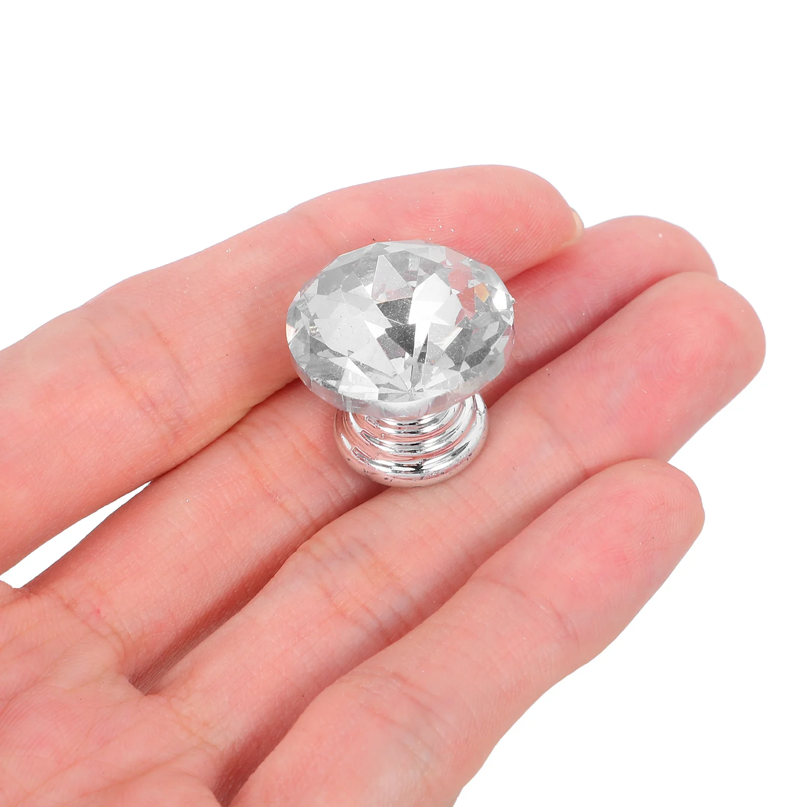 8Pcs Diamond Cabinet Handles Single Hole Decorative Knobs for Dressers Drawers Wardrobes Bathroom Cabinets Plastic Pulls
8Pcs Diamond Cabinet Handles Single Hole Decorative Knobs for Dressers Drawers Wardrobes Bathroom Cabinets Plastic Pulls