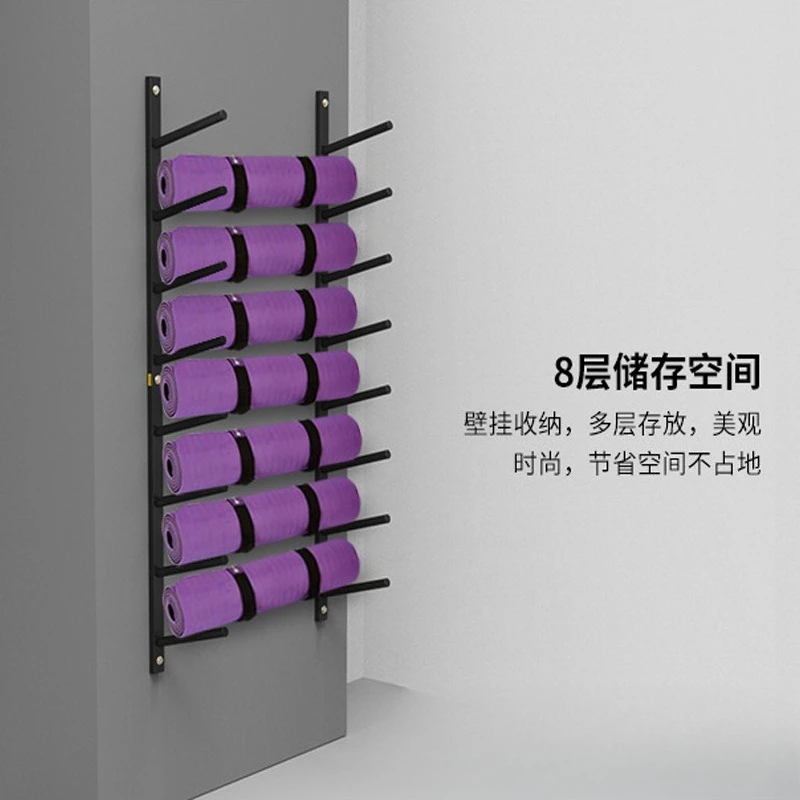 Upper wall barbell pole rack, yoga mat rack, wall hanging storage rack, Austrian pole , shelf placement.
Upper wall barbell pole rack, yoga mat rack, wall hanging storage rack, Austrian pole , shelf placement.