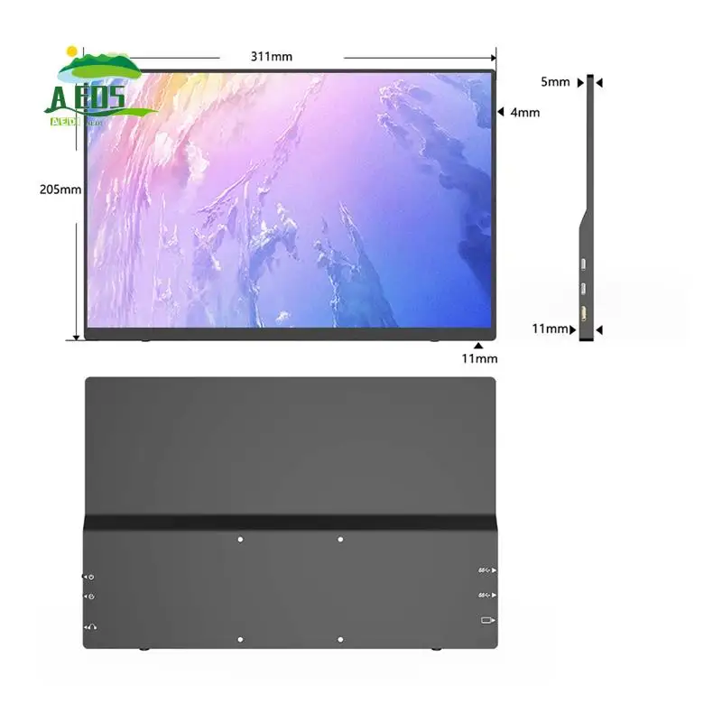AED5-14-дюймовый портативный HD-монитор 1920X1200 FREE-SYNC Type C-совместимый игровой монитор для камеры ПК SWITCH, черный (вилка европейского стандарта)
AED5-14-дюймовый портативный HD-монитор 1920X1200 FREE-SYNC Type C-совместимый игровой монитор для камеры ПК SWITCH, черный (вилка европейского стандарта)