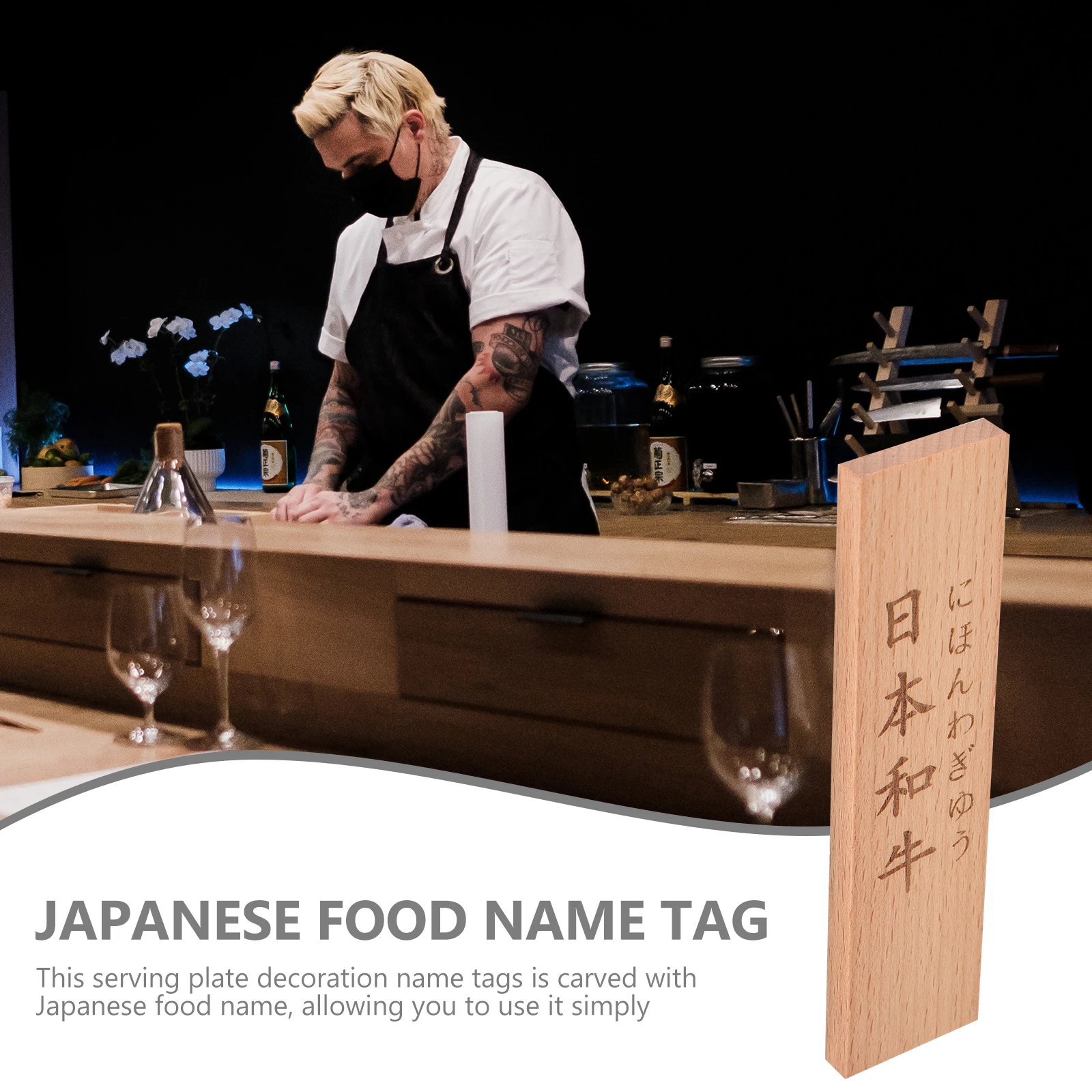 Wooden Sign Food Labels for Buffet Party Japanese Decor Serving Plate Tags Reusable Menu Name Tags Smooth Polished Wood Pieces
Wooden Sign Food Labels for Buffet Party Japanese Decor Serving Plate Tags Reusable Menu Name Tags Smooth Polished Wood Pieces