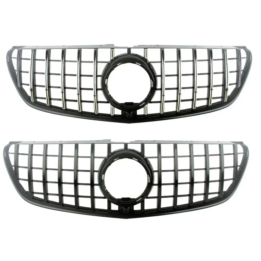 Front Racing Billet Bumper Grille Upper Facelift Grill For Mercedez-Benz V-Class W447 V220d V250d 2015-2020 Diamond GTR Style
Front Racing Billet Bumper Grille Upper Facelift Grill For Mercedez-Benz V-Class W447 V220d V250d 2015-2020 Diamond GTR Style